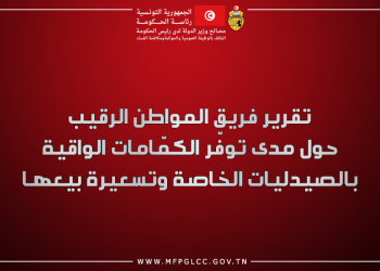 تقرير فريق المواطن الرقيب حول مدى توفّر الكمّامات الواقية بالصيدليات الخاصة وتسعيرة بيعها